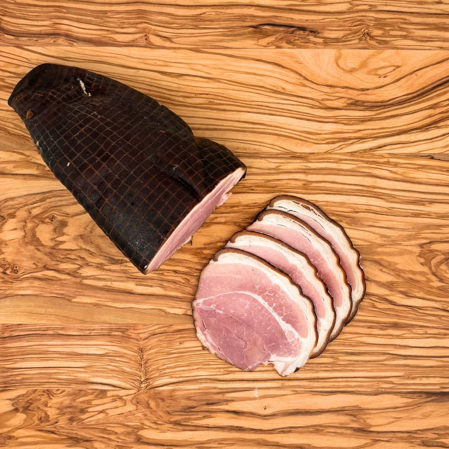 Hot smoked ham